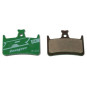 Brake pads HOPE E4, RX4+ SL, RX4+, RX4 Shimano, M4 racing, green