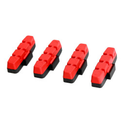 Brake pads for rim brakes MAGURA HS11, HS22, HS33, red
