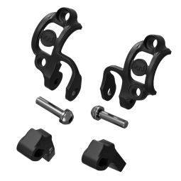 Handlebar clamps MAGURA MT+HS, Shiftmix 4, shifter SHIMANO i-Spec EV, black, left+right