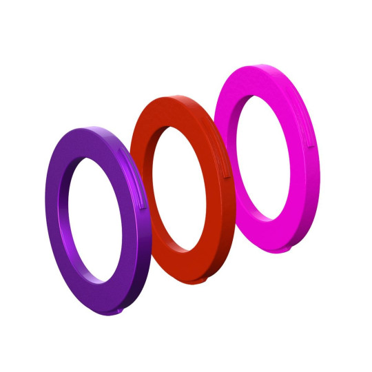 Color rings for MAGURA MT caliper | 2-piston | red | purple | neon pink