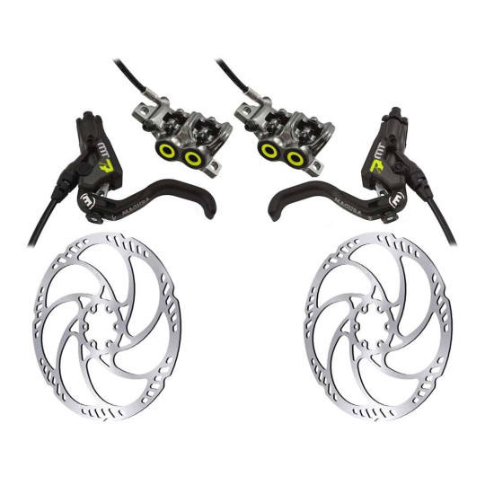 Brakes MAGURA MT7 PRO + Rotors MAGURA Storm HC (203mm + 203mm)