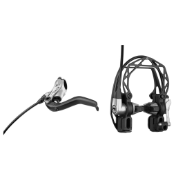 Ráfková hydraulická brzda MAGURA HS33, stříbrná, 2-prstá