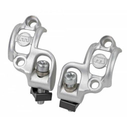 Clamps MAGURA MT+HS, Shiftmix 3, SRAM Matchmaker® shifter, matt silver, left+right