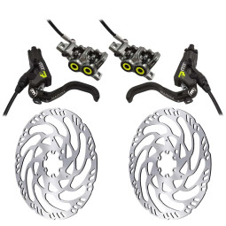 Brzdy MAGURA MT7 PRO + Kotouče MAGURA MDR-C (203mm + 203mm)