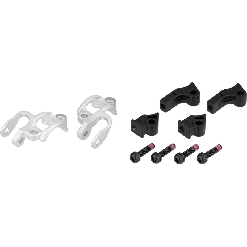 MAGURA handlebar clamp Shiftmix 1+2 for Shimano I-Spec I+II | silver | left + right