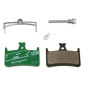 HOPE brake pads | E4, RX4+, RX4-Shimano, Mono M4 | racing | green