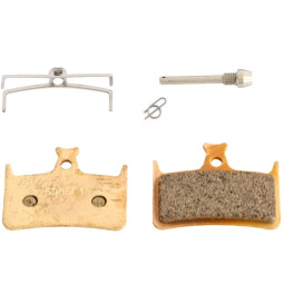 Brake pads HOPE E4, RX4+ SL, RX4+, RX4 Shimano, M4, sintered, gold