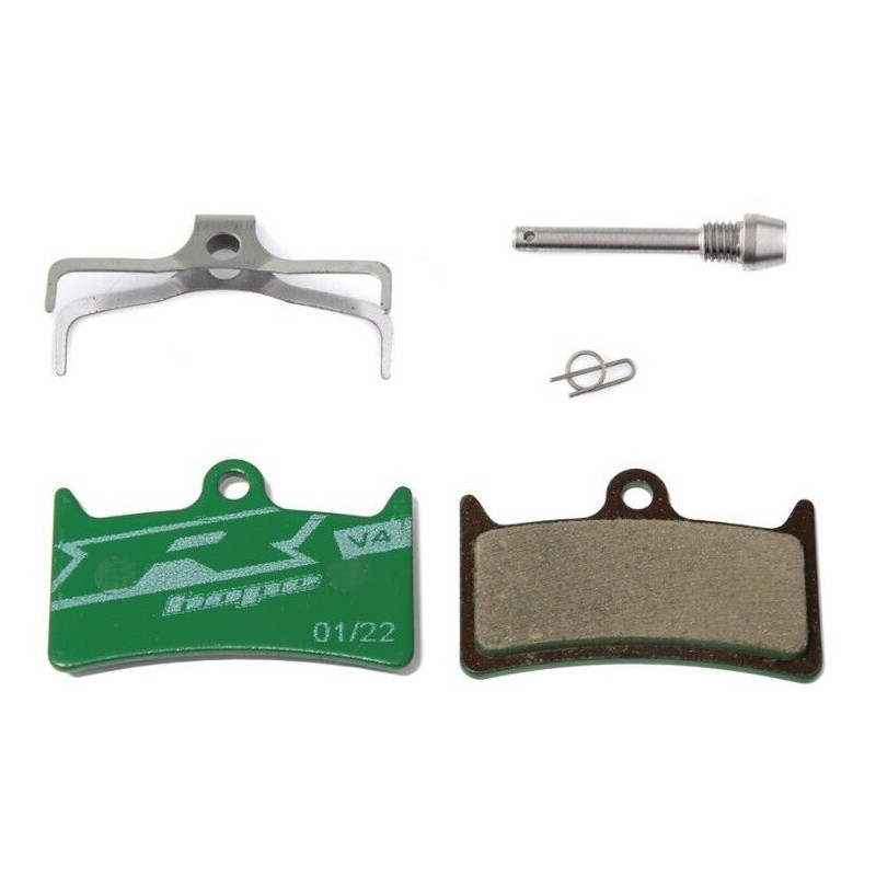 HOPE brake pads | V4 | racing | green