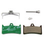 Brake pads HOPE GR4, TR4, V4, racing, green
