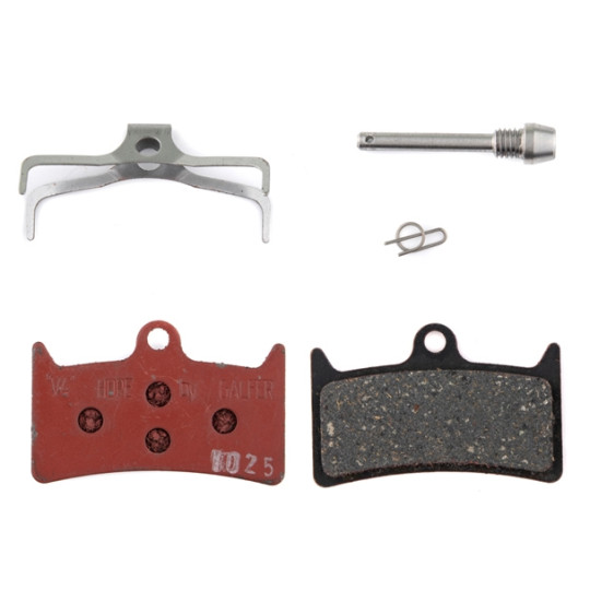 Brzdové destičky HOPE GR4, TR4, V4, all-conditions, červené