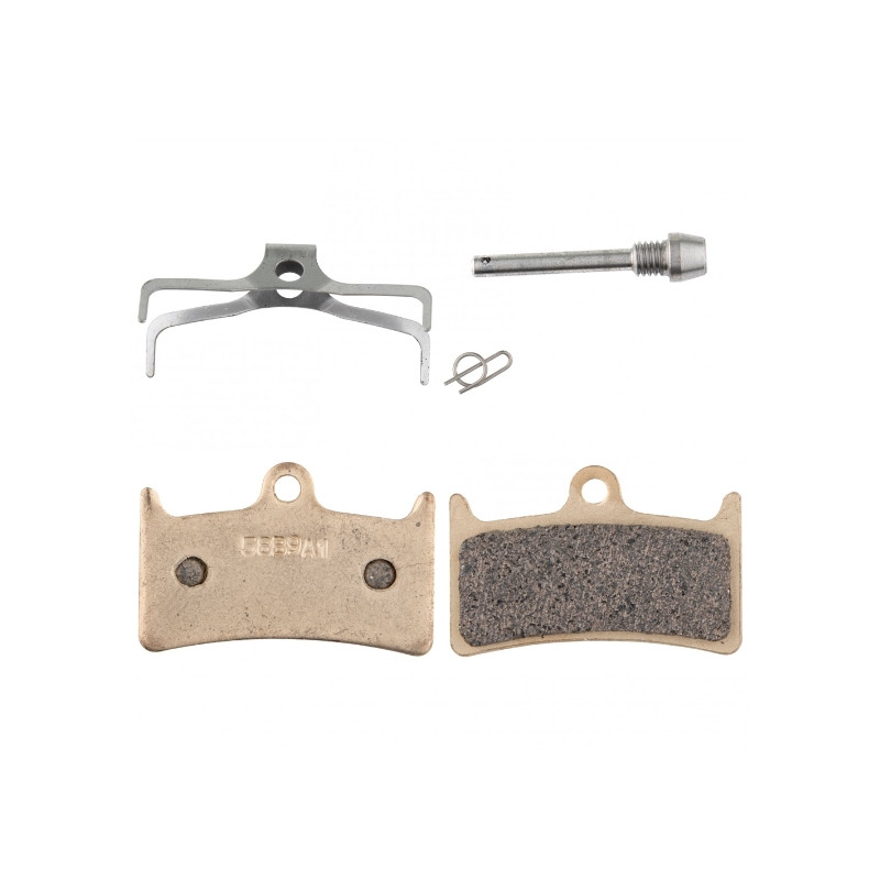 HOPE brake pads | V4 | sintered | gold