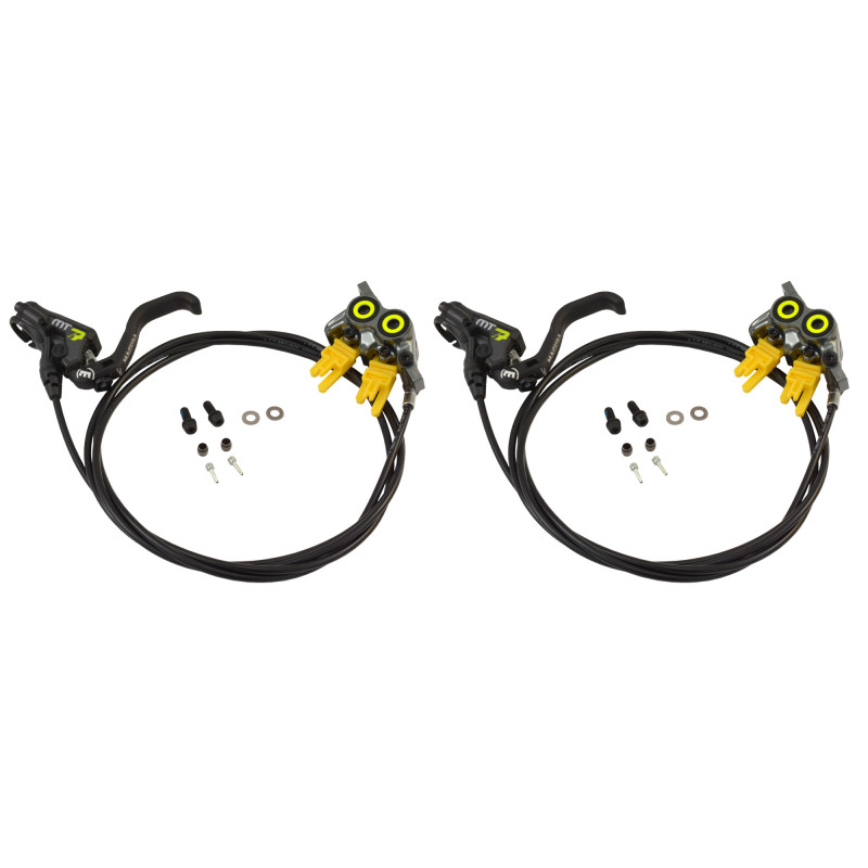 Brakes MAGURA MT7 PRO + Rotors MAGURA MDR-P (203mm + 180mm)