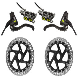 Sada brzd MAGURA MT7 PRO + Kotouče MDR-P Center Lock (203+203)