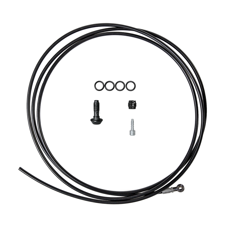 Brake hose MAGURA, kevlar 5.0mm, 2.5m, including banjo and accessories