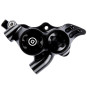 Brake caliper HOPE RX4+, Flat Mount 34mm, DOT fluid, black