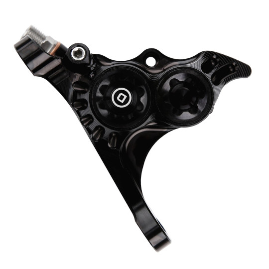 Brake caliper HOPE RX4+, Flat Mount Front 70mm, +20mm, DOT fluid, black