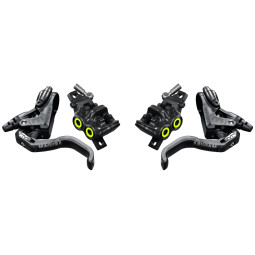 Brakes MAGURA MT5 PRO | HC aluminium lever blade | 1-finger | front+rear