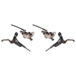 Sada brzd HAYES Dominion A4 | černá-bronzová | RRL | přední + zadní