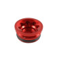 HOPE V4 caliper Bore Cap piston cover | 18mm - red