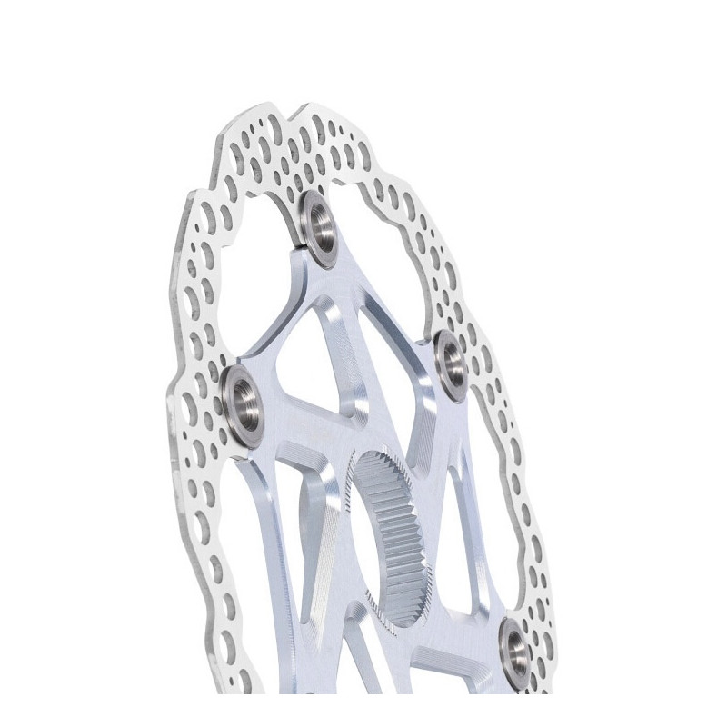 Brzdový kotouč HOPE Floating | Center Lock | stříbrný