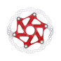 Brake disc rotor HOPE Floating | Center Lock | red | 180mm