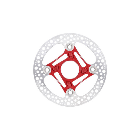 Brzdový kotouč HOPE Floating Road RX | Center Lock | červený | 140mm