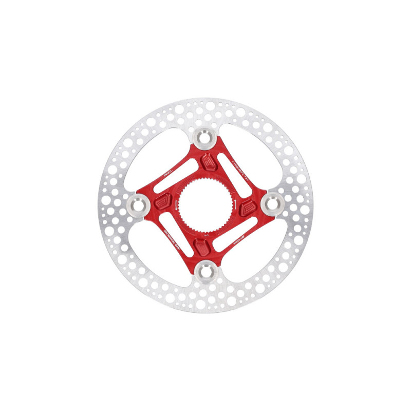 Brzdový kotouč HOPE Floating Road RX | Center Lock | červený | 140mm