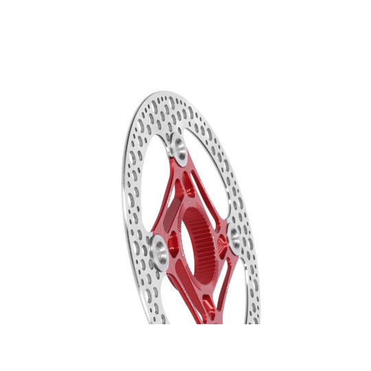 Brzdový kotouč HOPE Floating Road RX | Center Lock | červený | 140mm