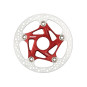 Brzdový kotouč HOPE Floating Road RX | Center Lock | červený | 160mm