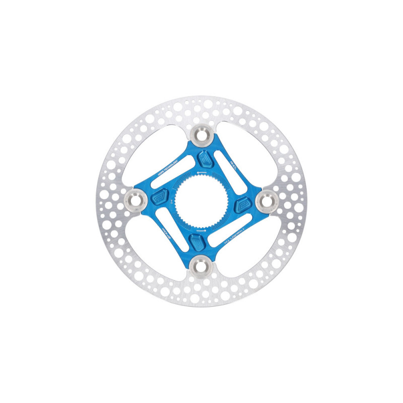 Brzdový kotouč HOPE Floating Road RX | Center Lock | modrý | 140mm