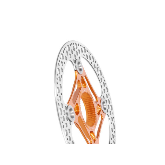 Brzdový kotouč HOPE Floating Road RX | Center Lock | oranžový | 140mm