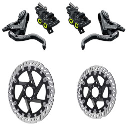 Brakes MAGURA MT5 PRO + Discs MAGURA MDR-P (203+180mm)
