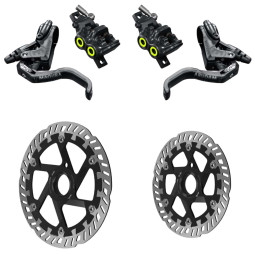 Sada brzd MAGURA MT5 PRO + Kotouče MDR-P Center Lock (203+180)