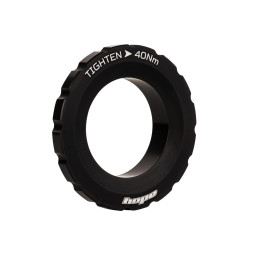 HOPE Center Lock matice, pevná osa 12, 15, 20mm + rychlo-upínák, černá