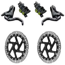 Set of brakes MAGURA MT5 PRO + Discs MDR-P Center Lock (203+203)