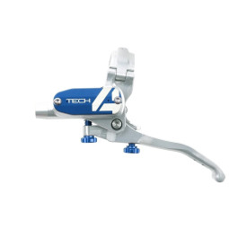 Brzdová páka HOPE Tech 4, stříbrná-modrá