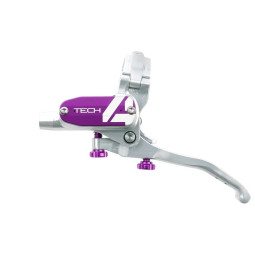 Brake lever HOPE Tech 4, silver-purple