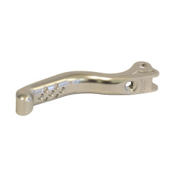 Koncová páčka HOPE Tech 3, s dolíčky, stříbrná