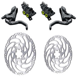 Set of brakes MAGURA MT5 PRO + Discs MDR-C (220+203)