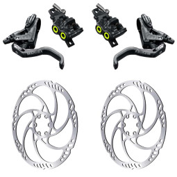 Sada kotoučových brzd MAGURA MT5 PRO + Kotouče Storm HC (203mm + 203mm)