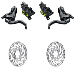 Set of disc brakes MAGURA MT5 PRO + Discs MDR-C (160+160)