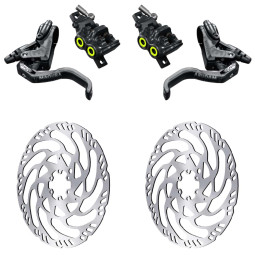 Set of disc brakes MAGURA MT5 PRO + Discs MDR-C (203+203)