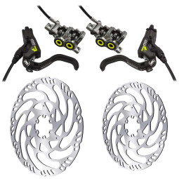Set of brakes MAGURA MT7 PRO + Discs MDR-C (220+203)