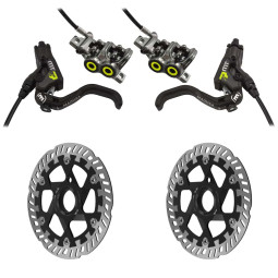 Sada brzd MAGURA MT7 PRO + Kotouče MDR-P Center Lock (180+180)