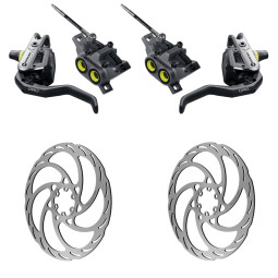 Sada brzd MAGURA GUSTAV PRO + Kotouče MDR-S (180+180)