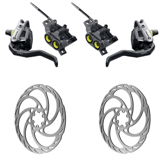 Sada brzd MAGURA GUSTAV PRO + Kotouče MDR-S (180+180)