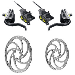 Sada brzd MAGURA GUSTAV PRO + Kotouče MDR-S (203+180)