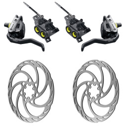 Sada brzd MAGURA GUSTAV PRO + Kotouče MDR-S (203+203)