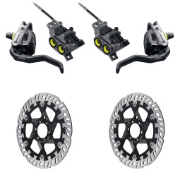 Sada brzd MAGURA GUSTAV PRO + Kotouče MDR-P (180+180)