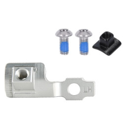 Adaptér brzdové páky HOPE Tech 4 pro řazení SHIMANO iSpec-EV, stříbrný, levý